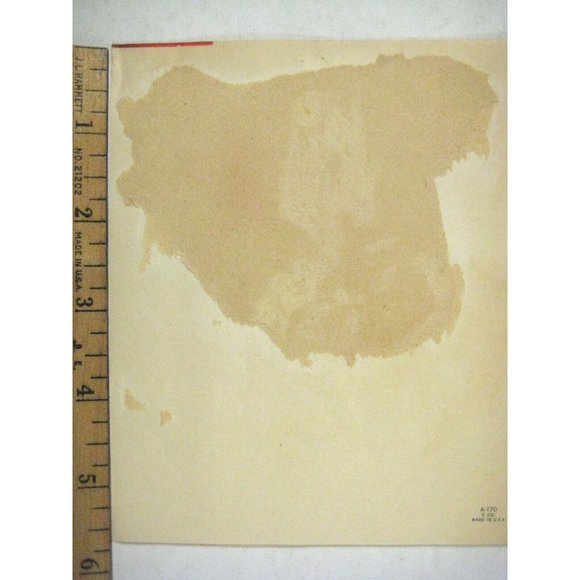 Merry Christmas Card 1949 Used USA Snowmen Snowwomen Sledding Trees USA - Picture 4 of 4